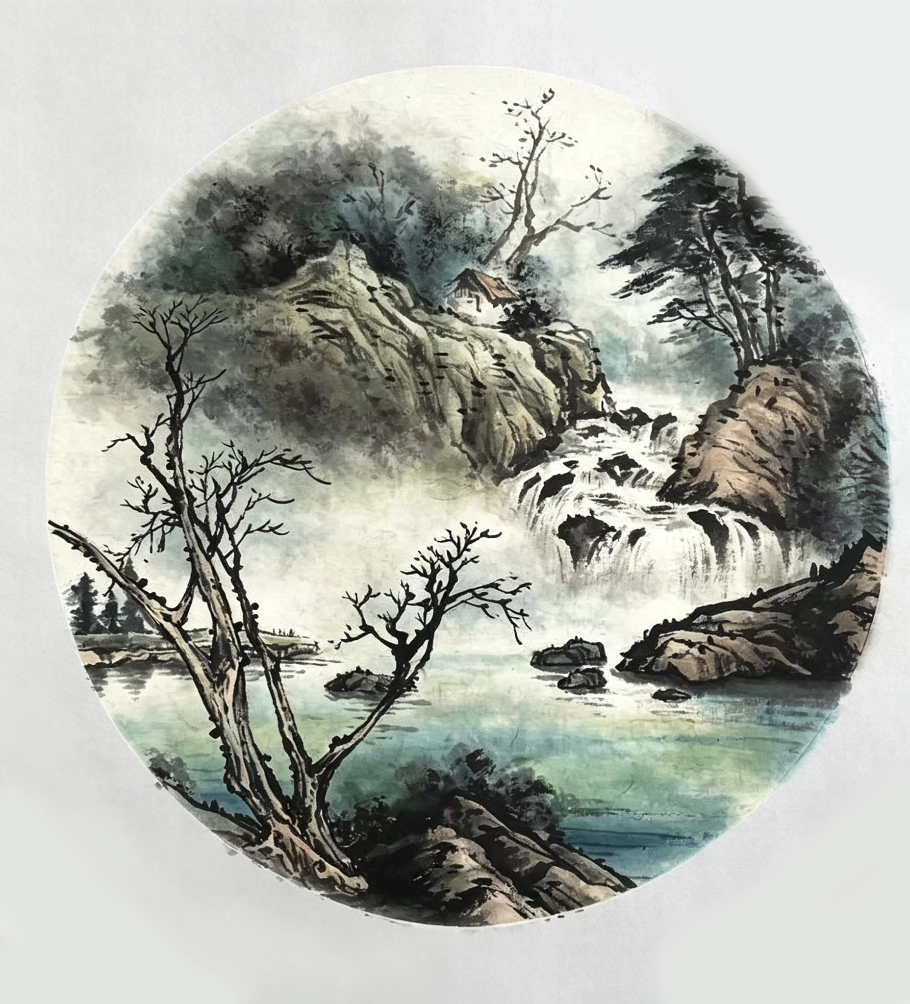 Chinese painting: Taihang Mountain, 2016