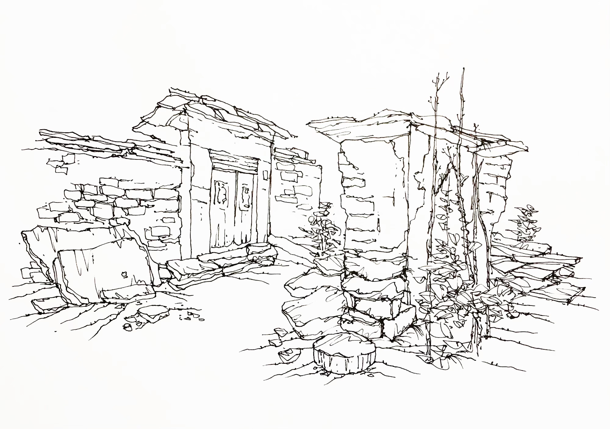 Taihang Mountain Sketch 3